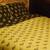 Vintage Bedspread pillowcases Reversible Woven Yellow Black Full Queen 6 thumbnail