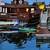 Alex Nizovsky - Yellow Ferry Dock 1 - Landscape Painting - 40"x30" 3 thumbnail