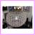Vintage Omega Lighting & Design Crystal Orb Semi Flush Chandelier 5 thumbnail