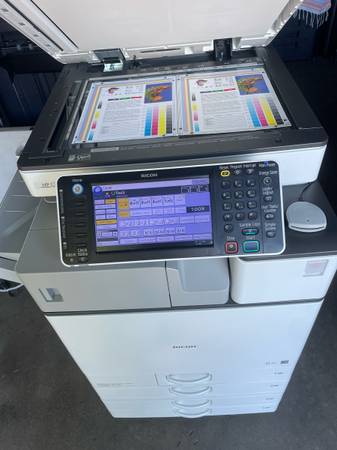 Ricoh Aficio Mp C3503 Color Copier Only 8K Copies in it