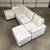 New White Sectional Sofa / Couch (Can Deliver) 4 thumbnail