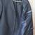 Suit Coat Jacket black w/subtle stripes, size 46L, very good condition 4 thumbnail