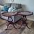 Side tables set of 2 solid Mahogany wood VTG by Mersman 1 thumbnail