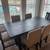 Dining table, chairs, & cabinet 2 thumbnail