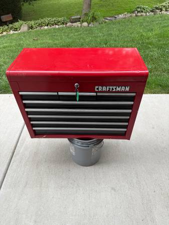 Miscellaneous craftsman tool boxes very good condition clean ready WOW 1
