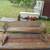Buggy Wagon spring Seat antique horse drawn  wood 1 thumbnail