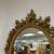 Vintage Bassett Gold Glitter Ornate Oval Mirror 4 thumbnail