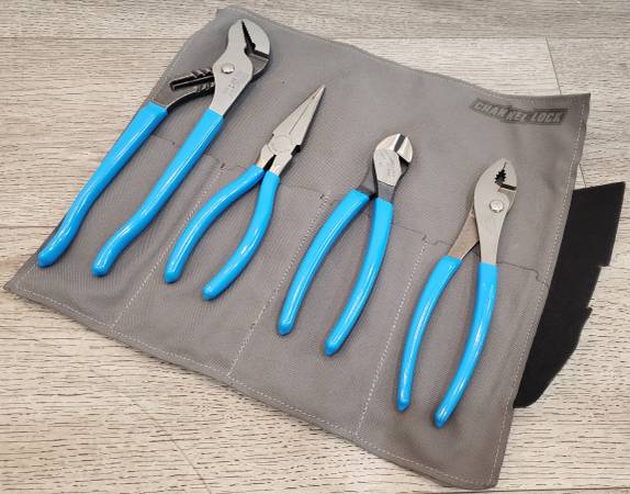 Channellock 4-Piece Heavy-Duty Plier Set 1