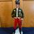 Cool EMPTY Vintage Decanter of Irish Soldier - 19” Tall 1 thumbnail