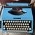 Vintage Baby Blue Royal Mariner Typewriter *Read Description First 1 thumbnail