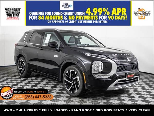 2023 Mitsubishi Outlander PHEV 4x4 4WD Electric 40th Anniversary SUV 1