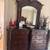 Elegant Solid Wood Bedroom Set – Bed, Dresser w/ Mirror,  Nightstands 4 thumbnail