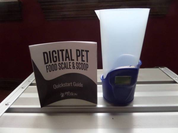Digital Food Scale & Scoop for Dry Dog Food & Cat Food 1