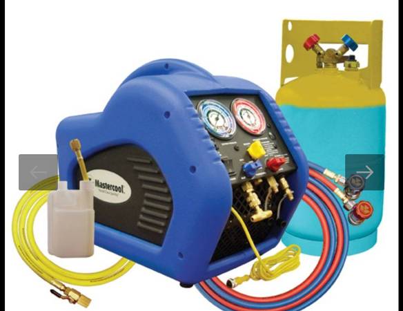 MASTERCOOL 69110- Unidad Portátil de Recuperación de Aire Acondicionado R134A - $650 (Sacramento)63619231006211124