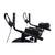 DRIVE MEDICAL ELEVATE UPRIGHT WALKER - HOLDS 300LB - BLUE/BLACK 7 thumbnail