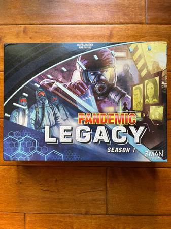 Pandemic Legacy season 1 board game 1