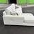 Ashley Furniture White 2-Piece Sectional Couch with Left-Facing Chaise 2 thumbnail