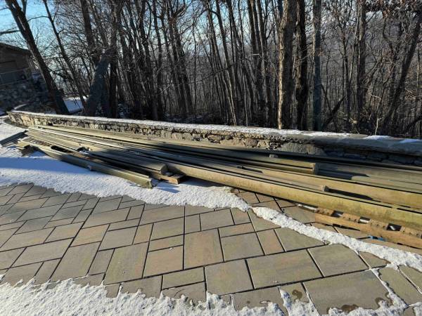 Leaf Guard guttering (used) 1