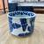 Blue & White Cylindrical Container, Japan. 7 thumbnail