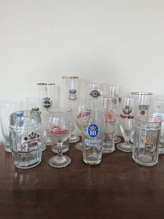 Vintage Beer Glasses/Mugs/Europe 1