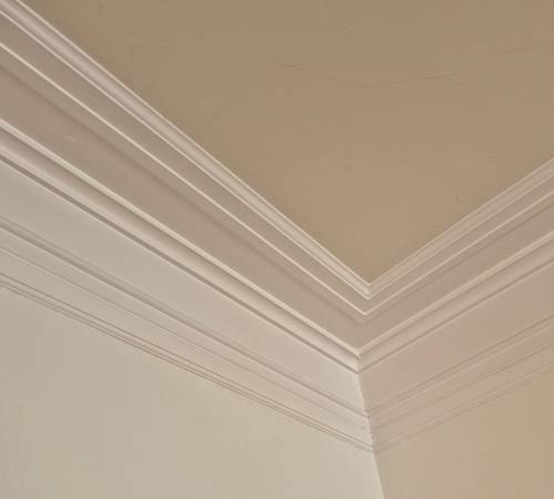 66 ft of 13" wide built up crown molding $1/ft 1