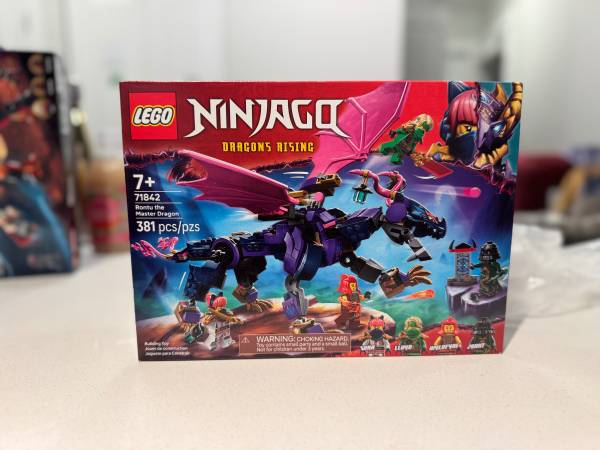 BNIB Lego 71842 Rontu the Master Dragon 1