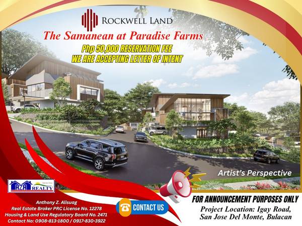 Residential Lot for Sale Rockwell Bulacan Near Metro Manila 1
