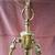 Hanging Brass Plated Light Fixture 5 thumbnail