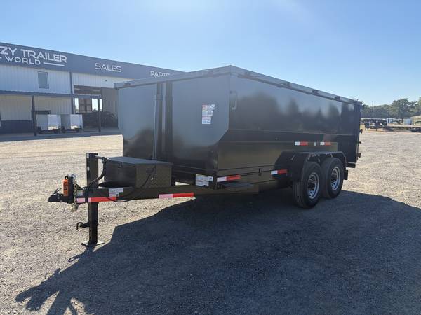 2026 Texas Pride Dump Trailer 7x14x4 Telescopic Dump Trailer 14K LB W/ 1