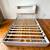 Upholstered full size storage bed frame w/LED & charging - can DELIVER 15 thumbnail