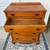 Vintage Tiger Maple Colonial Revival 5-Drawer Highboy Dresser 4 thumbnail
