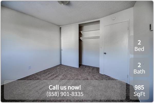 $2,755 / 2br - 985ft2 - A new perspective on living: 2 BR, 2 BA, 985 Sq Ft! (San Diego - Clairemont Mesa)63998604200963122