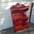 Vintage Primitive Look/Victorian Red Wall Shelf 3 thumbnail