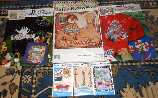 BIG BATCH Appliques Transfers DAISY KINGDOM Engelbreit CHRISTMAS Birds 1