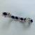 STERLING SILVER 925 BRACELET WITH BLACK ONYX 5 thumbnail