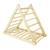 Wooden Triangle Climber with Reversible Ramp/Slide 3-Way Indoor Play 8 thumbnail