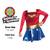 Wonder Woman Dress – Children's Costume (Size L) 1 thumbnail