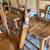 4 vintage oak bar stools 4 thumbnail