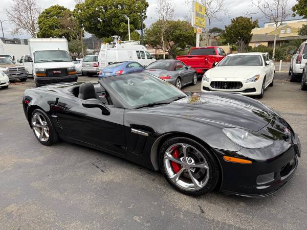 2011 CHEVROLET CORVETTE 2D CONVERTIBLE Z16 G/S 3LT 48K Miles Black! 1