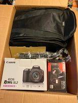 Cannon rebel SL2 camera kit. 1