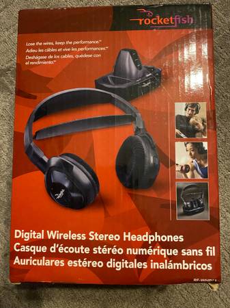 Wireless Stereo Headphones RF-RBWHP01 1