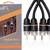 2 Channel Audio Interconnect Cable (By Elite Audio) For Sale (6ft) 3 thumbnail