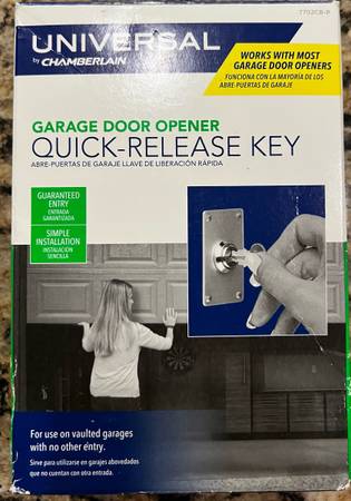 Garage Door Quick-Release - NIB 1