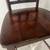 Bar Height Rectangular Dining Table for 4, Dark Red Brown 3 thumbnail