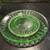 Vintage Uranium Depression Green Glass collection Bowls Pitchers Plate 10 thumbnail