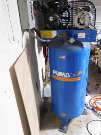 Puma 60 gal vertical air compressor 1