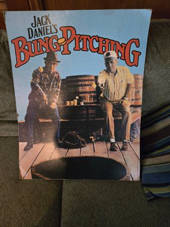 1980s jack Daniel's advertising sign 1