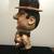 W.C. Fields Vintage 1971 Esco Chalkware Ceramic Tophat Sculpture 6 thumbnail
