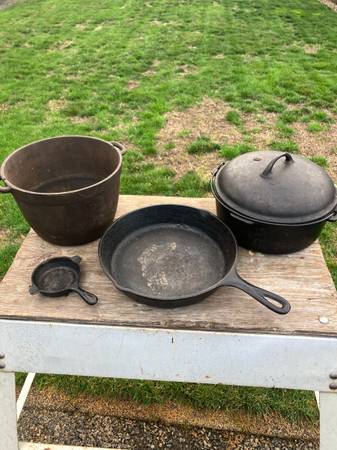 Cast Iron Pots and Pans 1