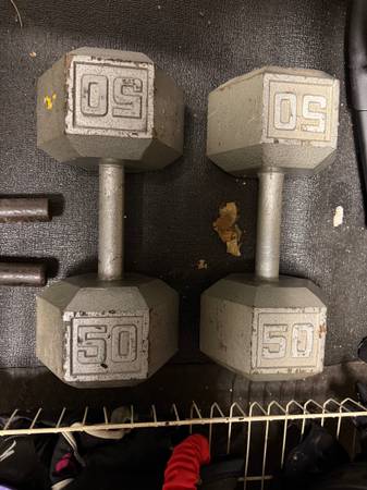 50lb dumbbell pair 1